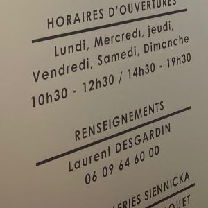 Informations de S Galerie à le Touquet-Paris-Plage